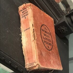 Harper's Classic Poetry Book in Tan